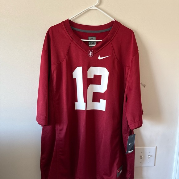 Nike Other - Nike Men's Crimson Jersey with White Number